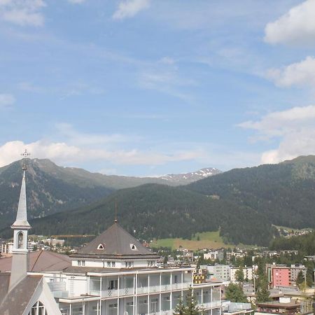 Ferienwohnung Alpenblick Davos Bagian luar foto