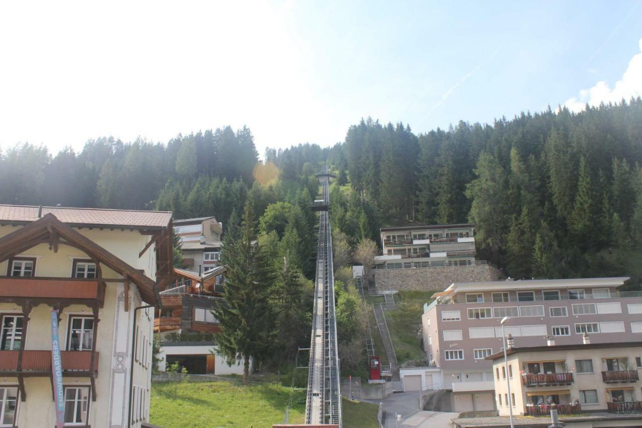 Ferienwohnung Alpenblick Davos Bagian luar foto